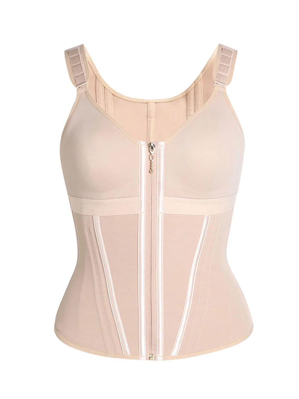 Extreme Latex Corset Waist Vest With Bra