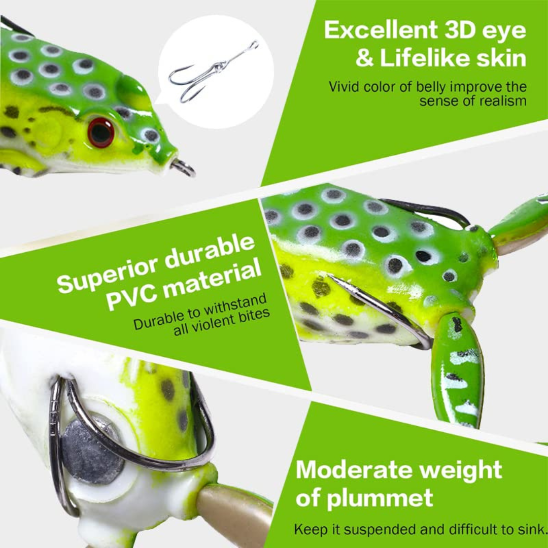 Lumefish™ Jumping Frog Lure – Catch 3X More Fish!