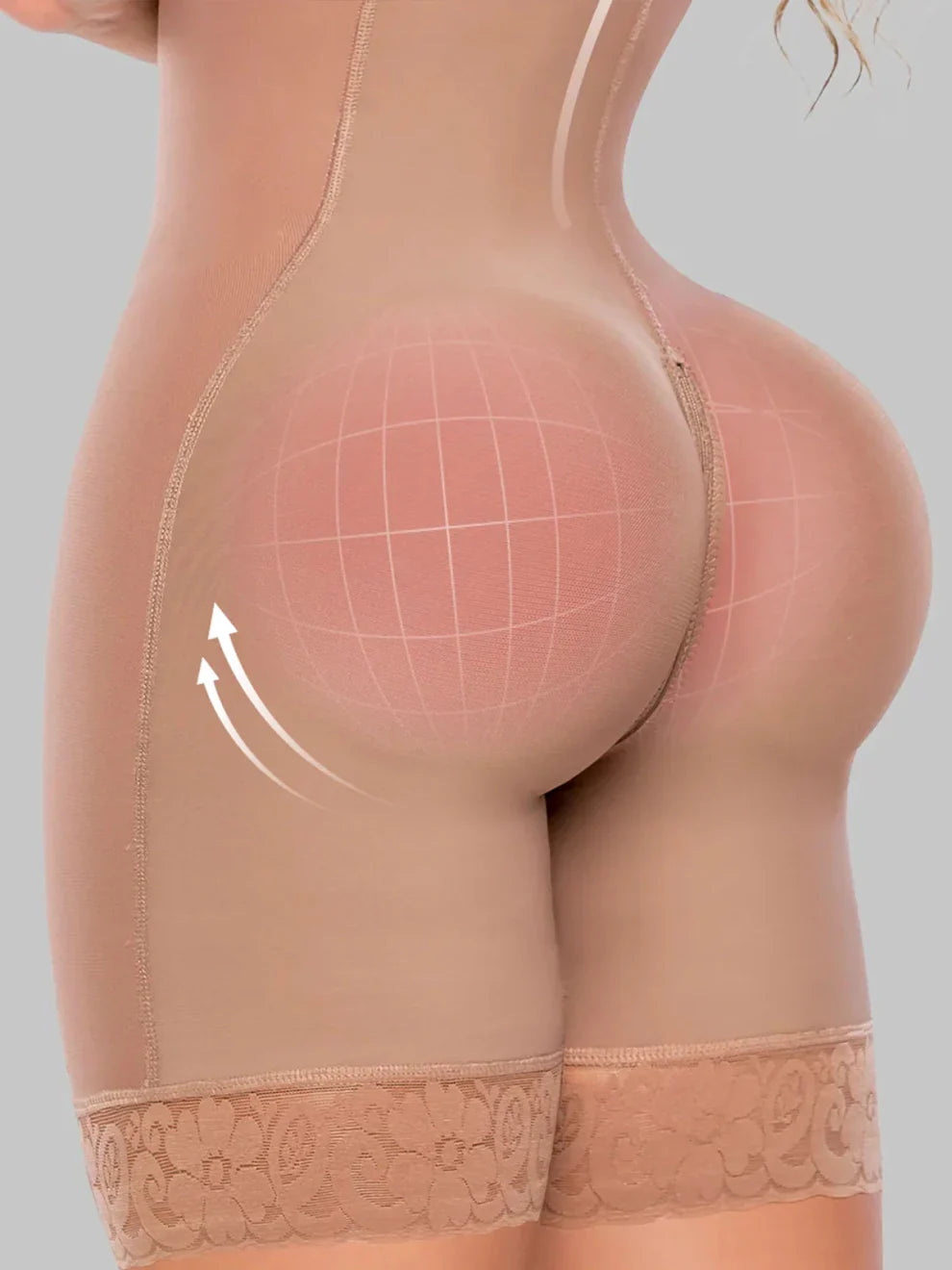 Waist-Shaping Hip Bodysuit