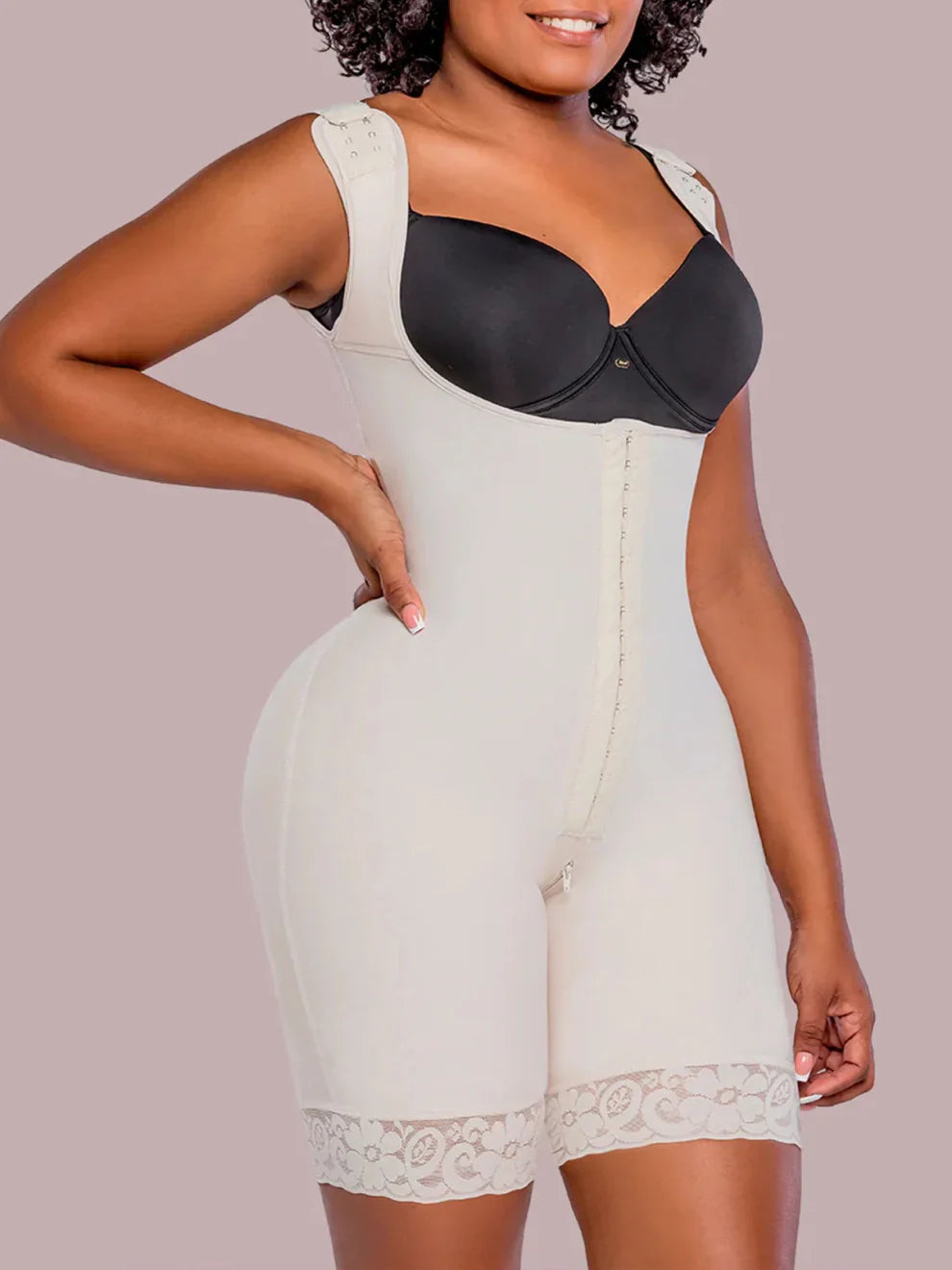 Waist-Shaping Hip Bodysuit