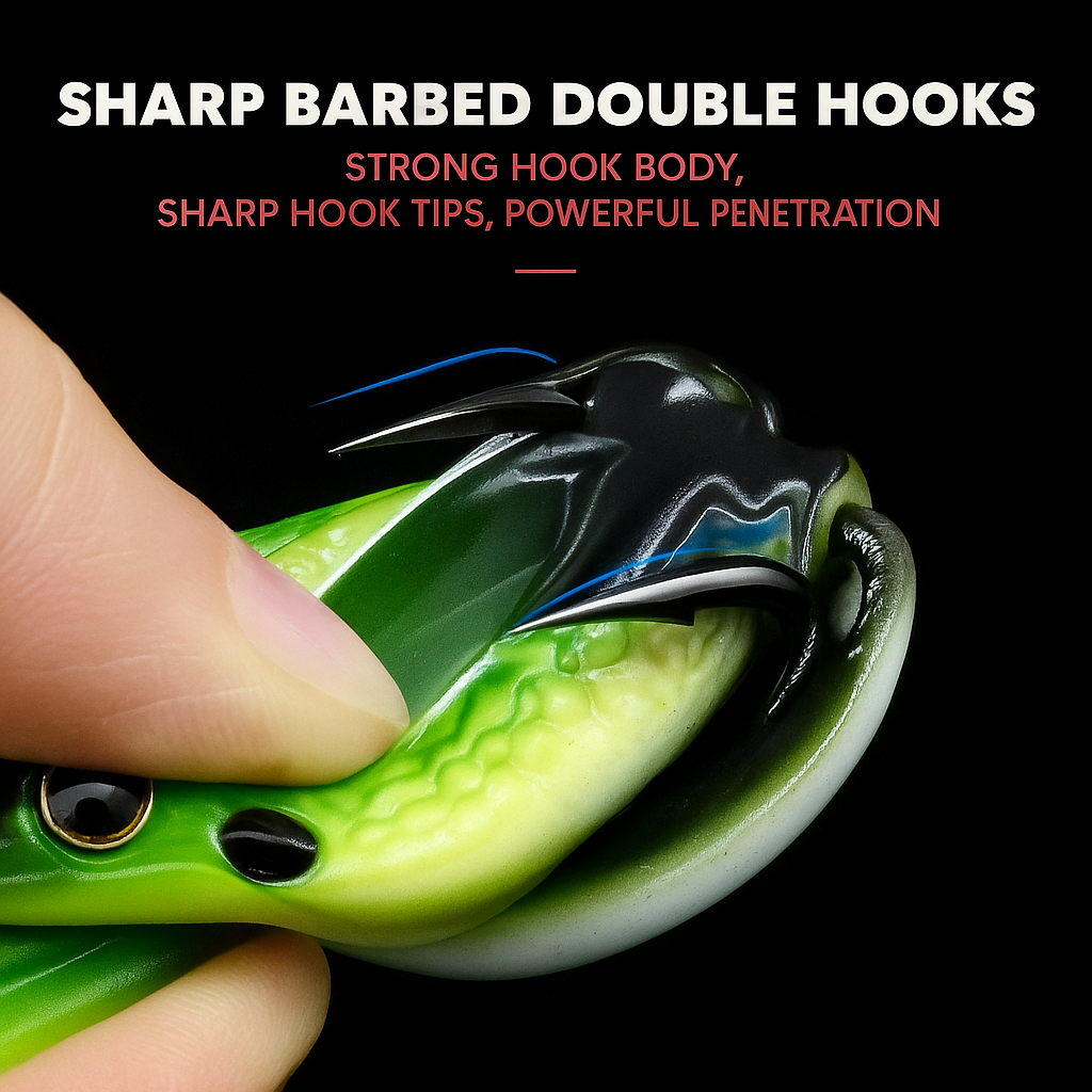 Lumefish™ Jumping Frog Lure – Catch 3X More Fish!