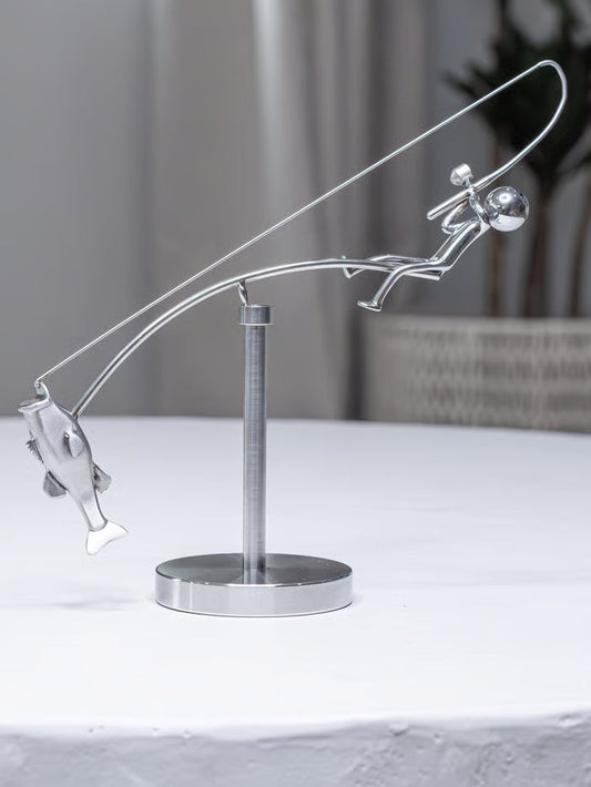 Christmas Pre-Sale🔥Last Day 49% OFF🎣The Fisherman Balancing Sculpture