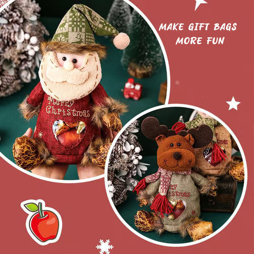 Last Day Promotion 49% OFF 🎉Christmas Gift Bags Zipper Design