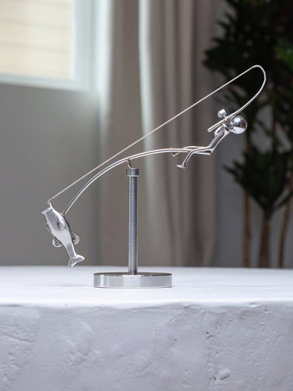 Christmas Pre-Sale🔥Last Day 49% OFF🎣The Fisherman Balancing Sculpture